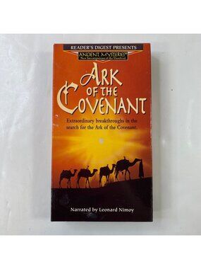 Readers Digest Ancient Mysteries Ark Of The Covenant VHS Leonard Nimoy 1994
